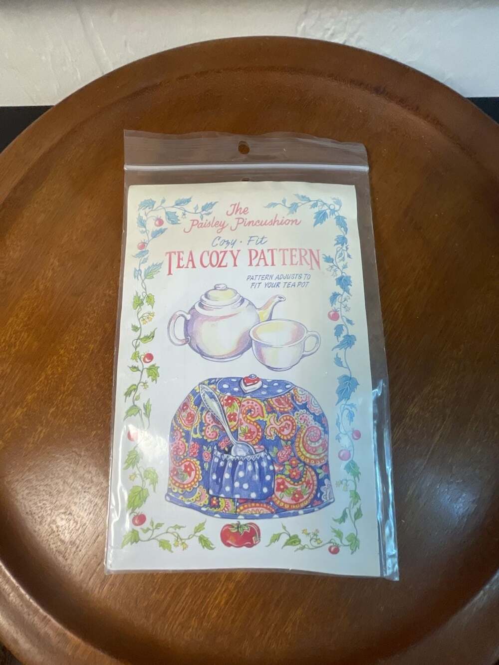 The Paisley Pincushion Cozy Fit Tea Cozy Sewing Pattern